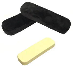 1# black Home chair armrest pad, memory foam elbow pillow AZ18381