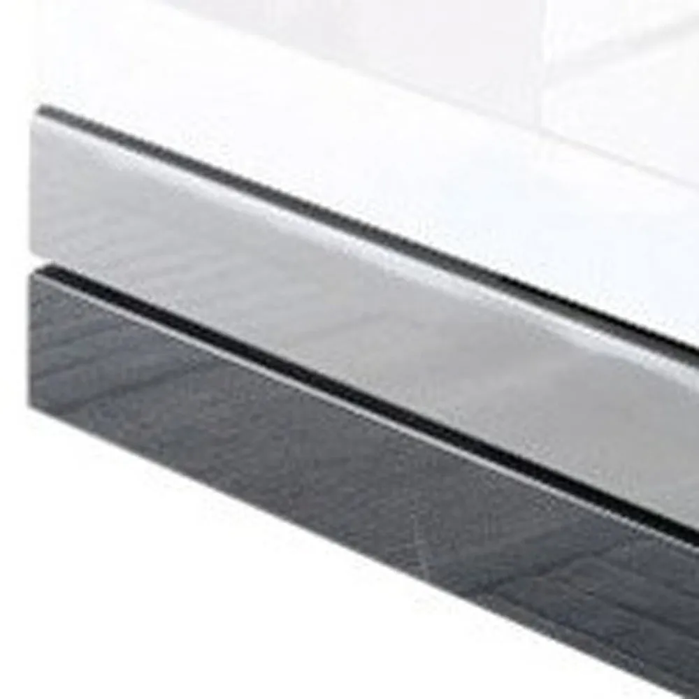 12.5" 3 Tone Mdf Square Coffee Table