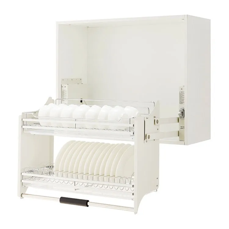 2 Tier Pull-Out Cabinet Organizer Drop Down-600MM