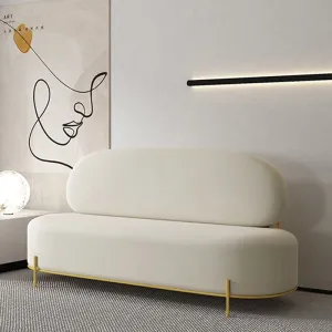 3-Seater Curved Sofa Loveseat Set