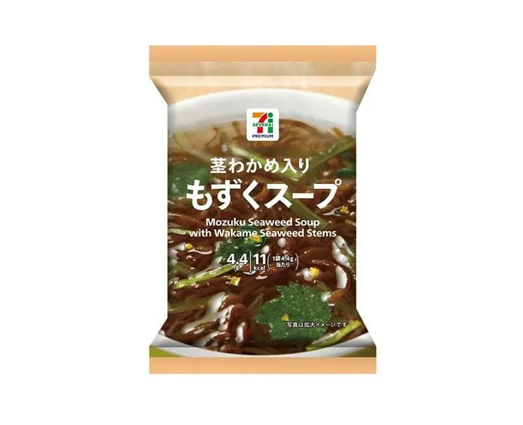 7-11 Mozuku Seaweed Soup With Wakame Seaweed Stems
