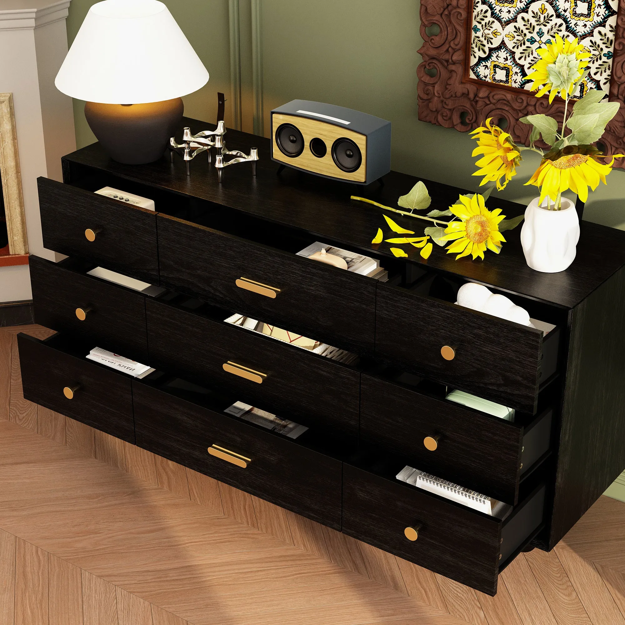 9 - Drawer Dresser