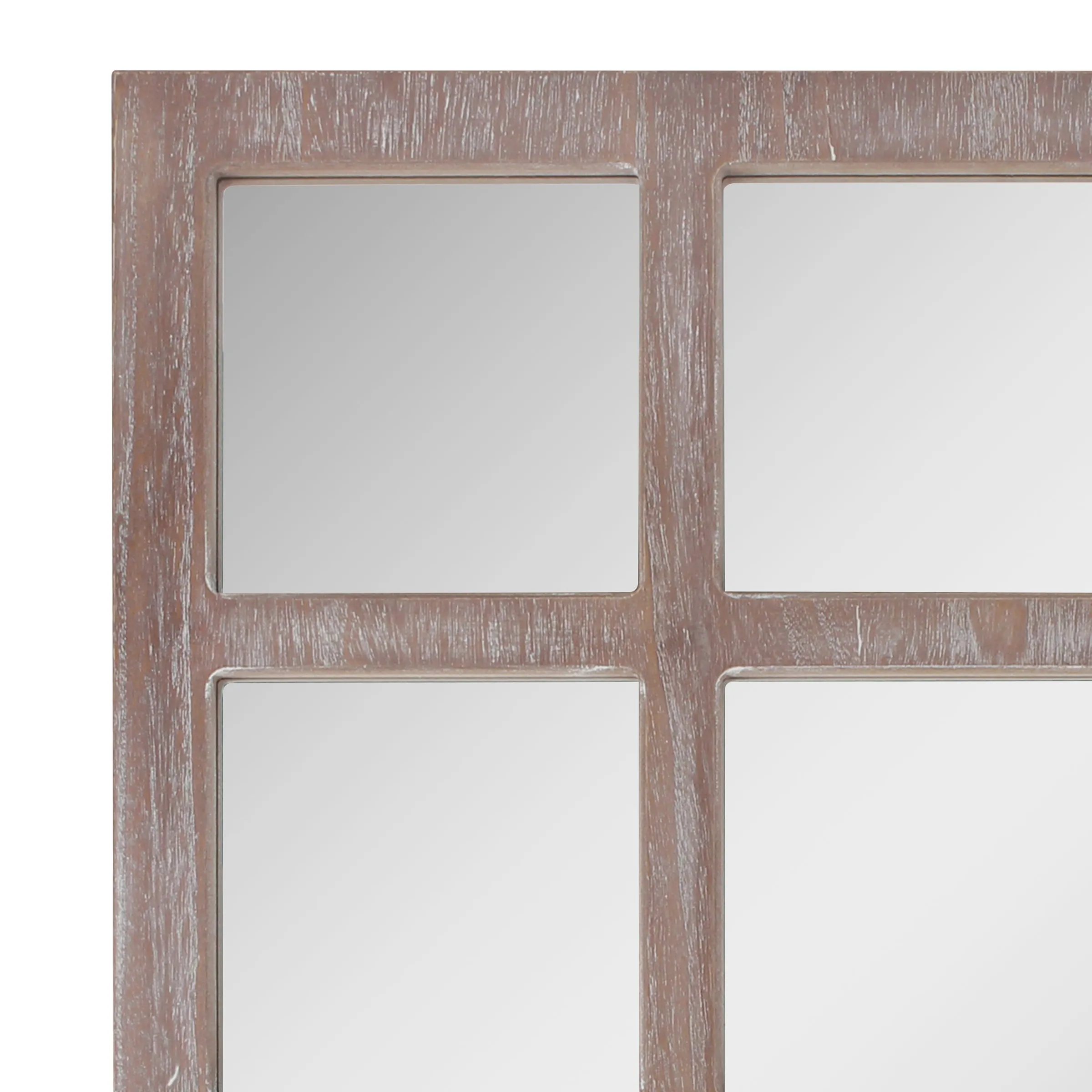 9-Panel Window Pane Mirror - 23 inch