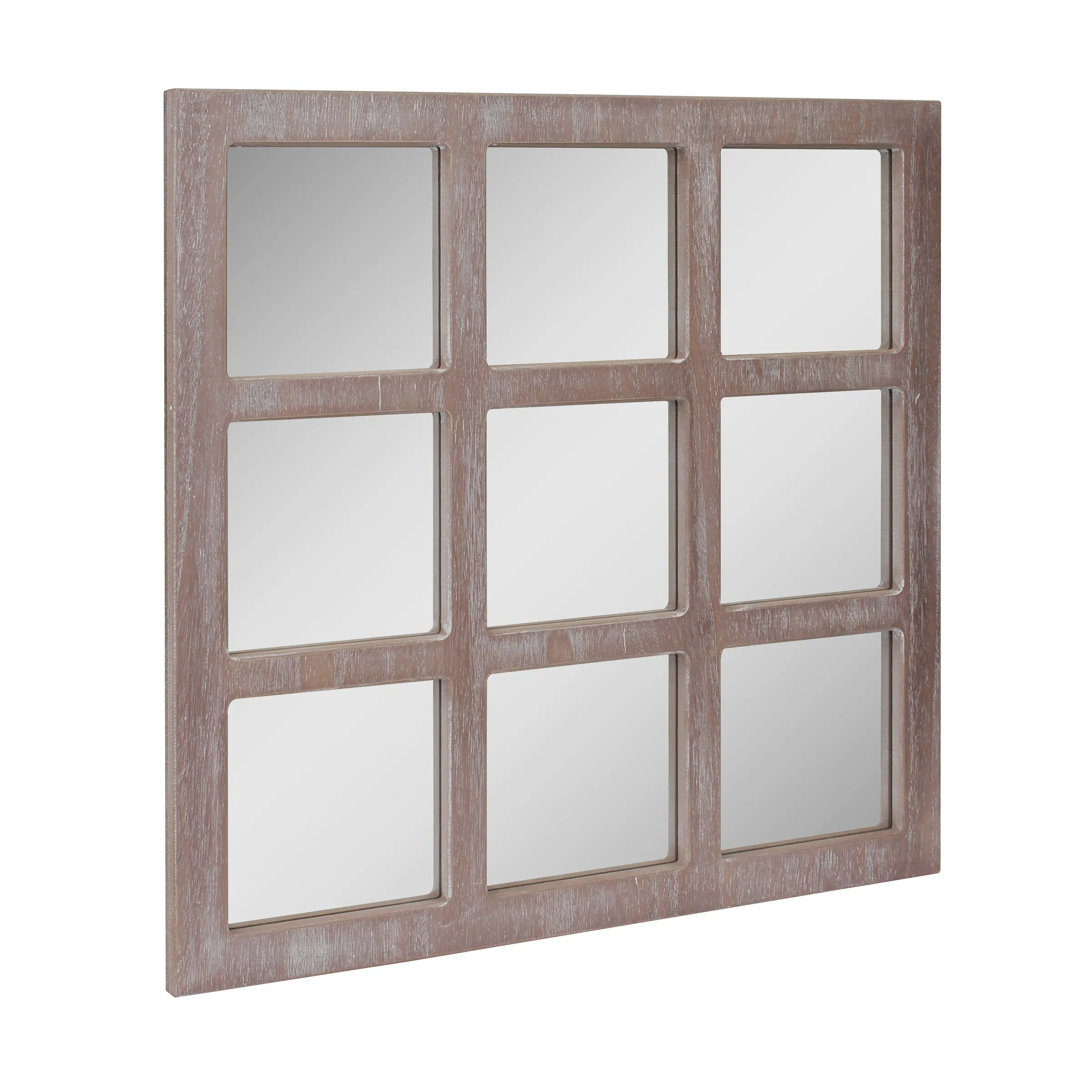 9-Panel Window Pane Mirror - 23 inch