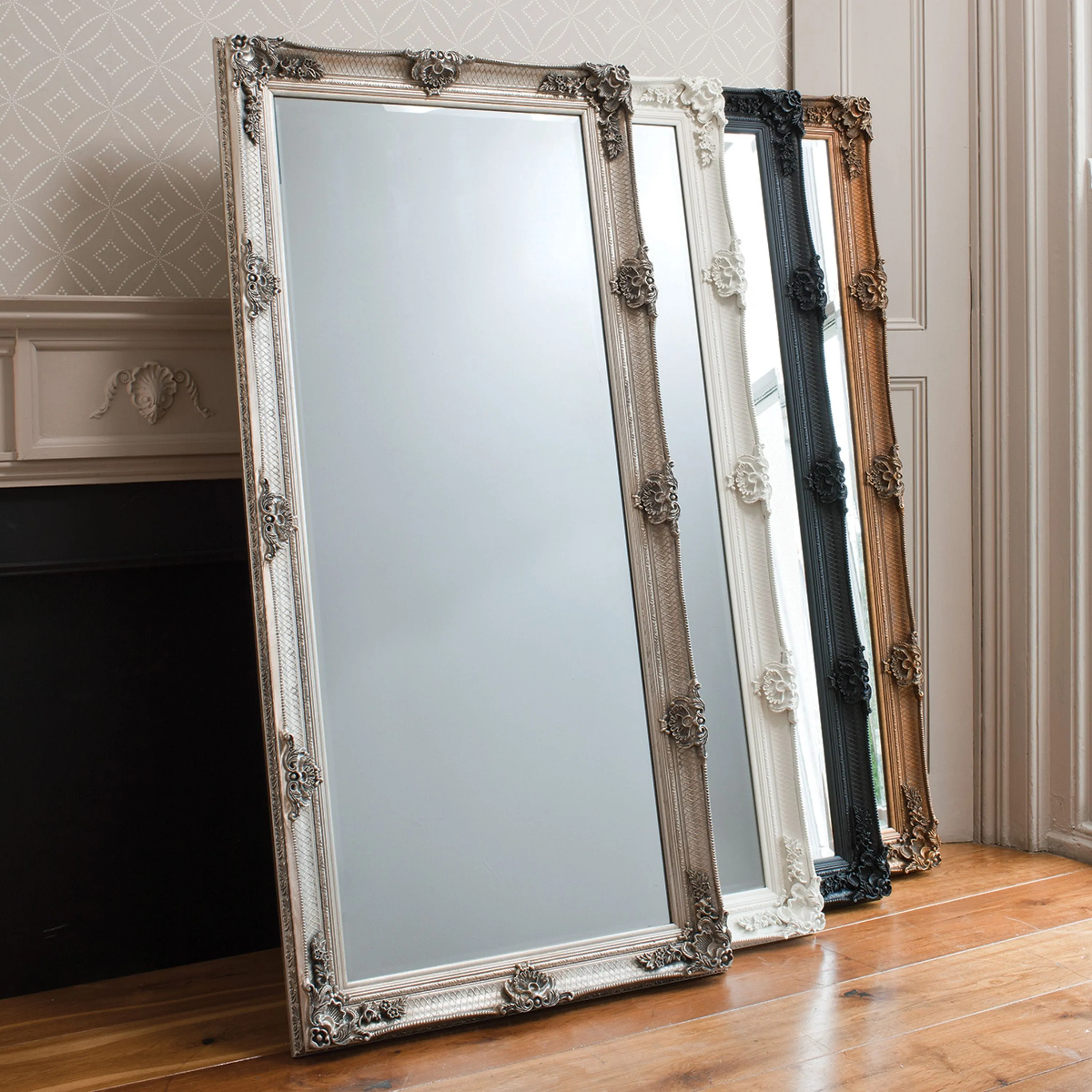 Abbots Leaner Mirror - Gold - 65''x31''