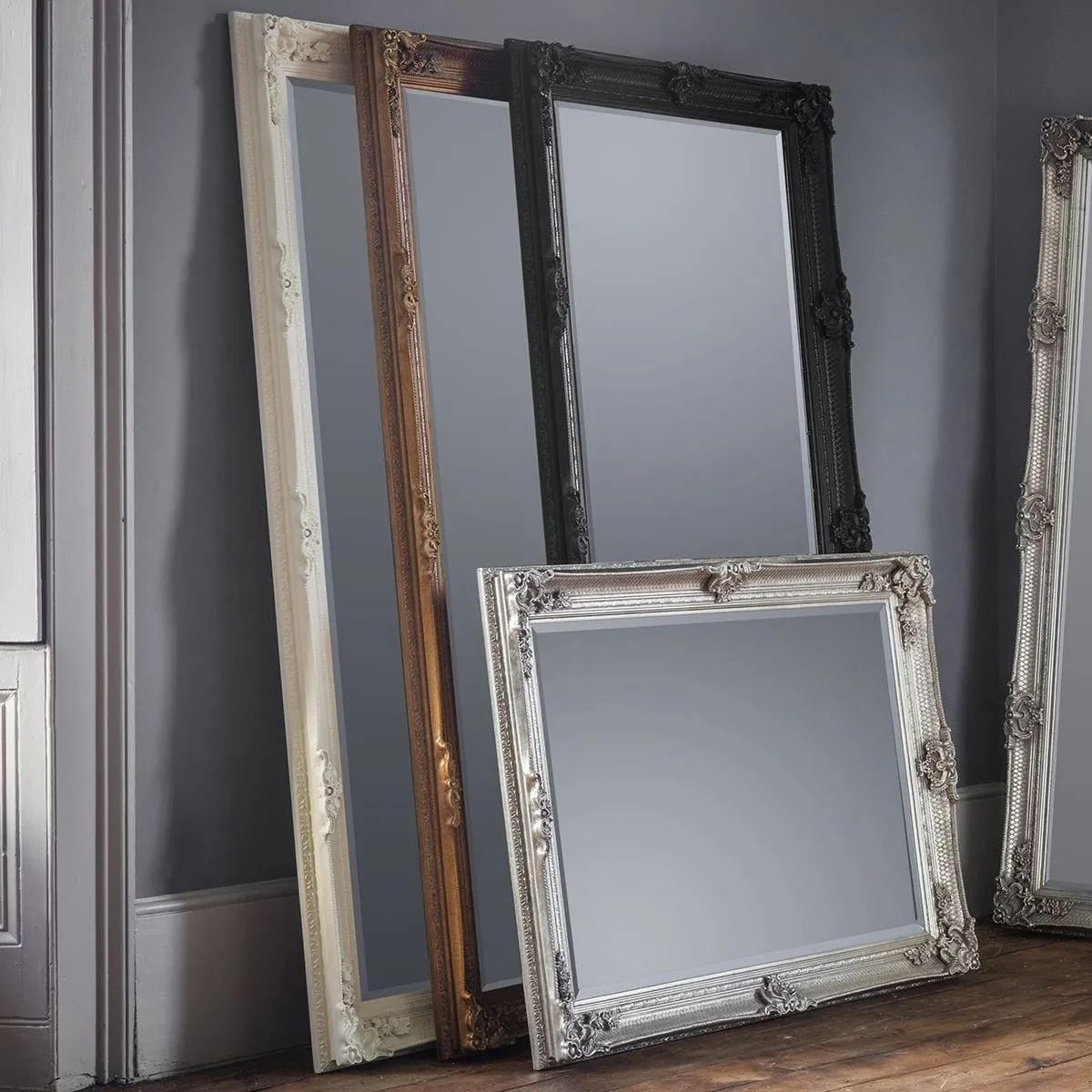Abbots Leaner Mirror - Gold - 65''x31''