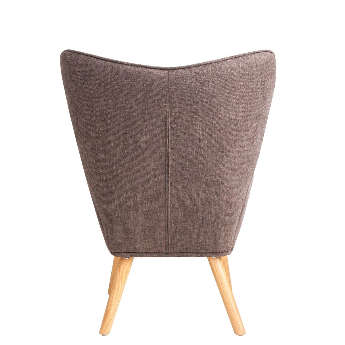 Accent Chair With Ottoman, Living Room Chair And Ottoman Set, Comfy Side Armchair For Bedroom, Creative Splicing Cloth Surface by Couch.com
