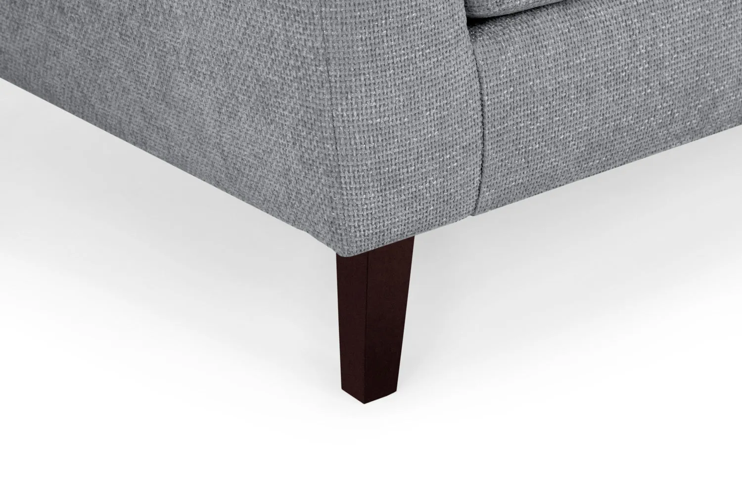 Aida Sofa Grey 3 Seater - 206 CM