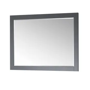 Altair Ivy 48 x 36 Wood Framed Bathroom Wall Mirror