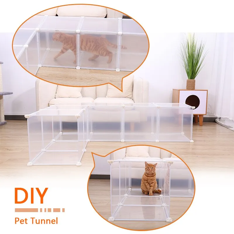 Anniepaw DIY Pet Playpen Multi-functional Kennel for Small Animals