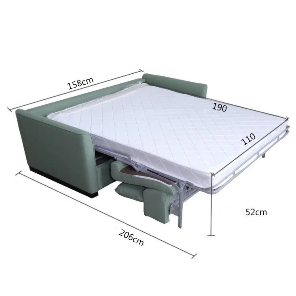 Anthonia Foldable Sofa Bed with Mattress