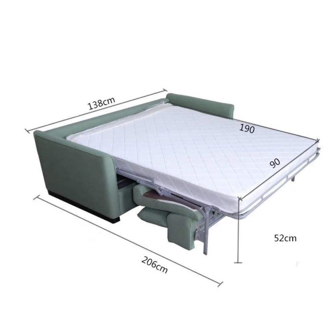 Anthonia Foldable Sofa Bed with Mattress