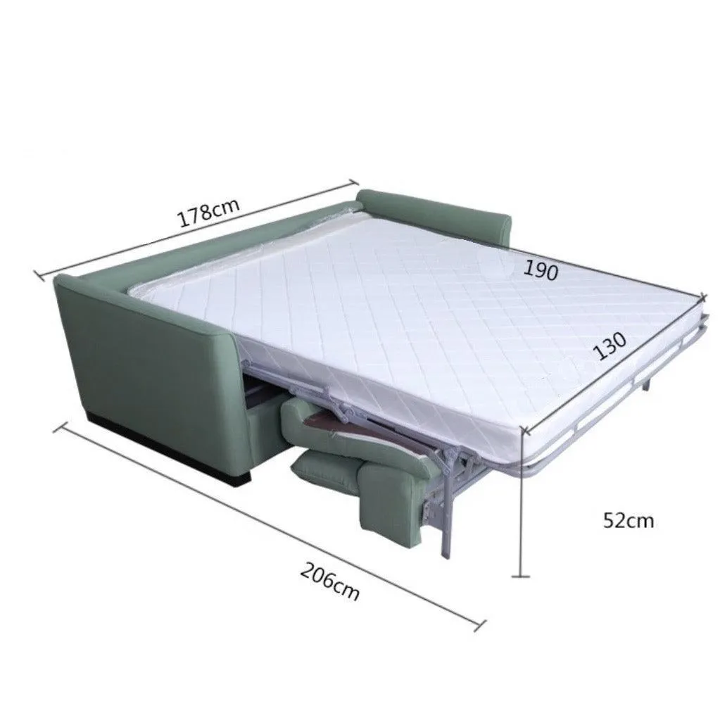 Anthonia Foldable Sofa Bed with Mattress