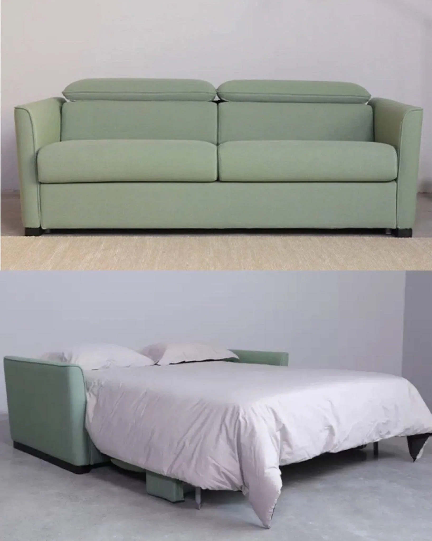 Anthonia Foldable Sofa Bed with Mattress