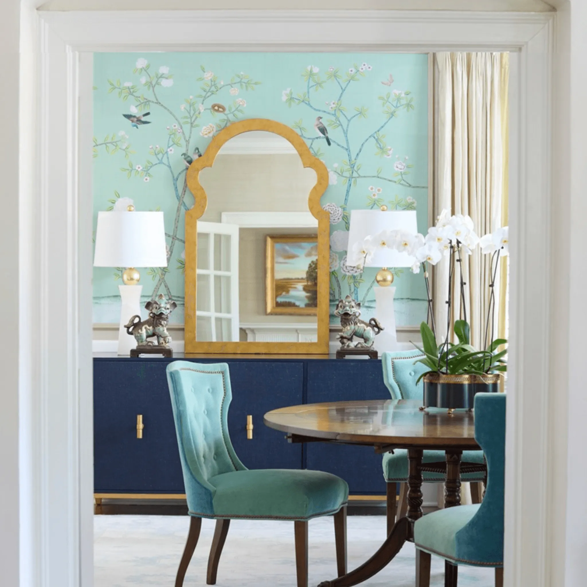 Antique Gold Jagger Wall Mirror