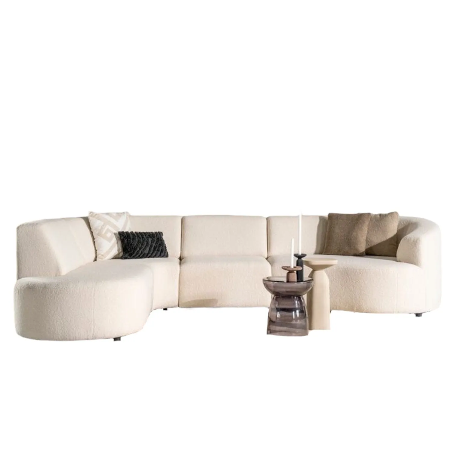 Ark Sectional Boucle Sofa