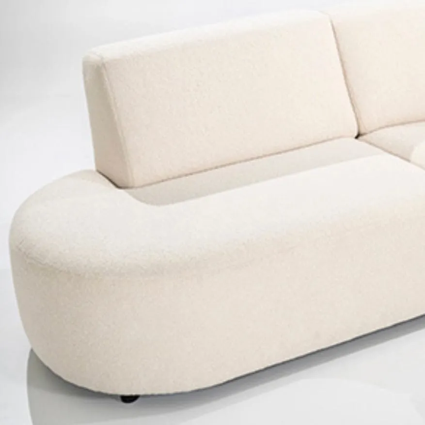 Ark Sectional Boucle Sofa