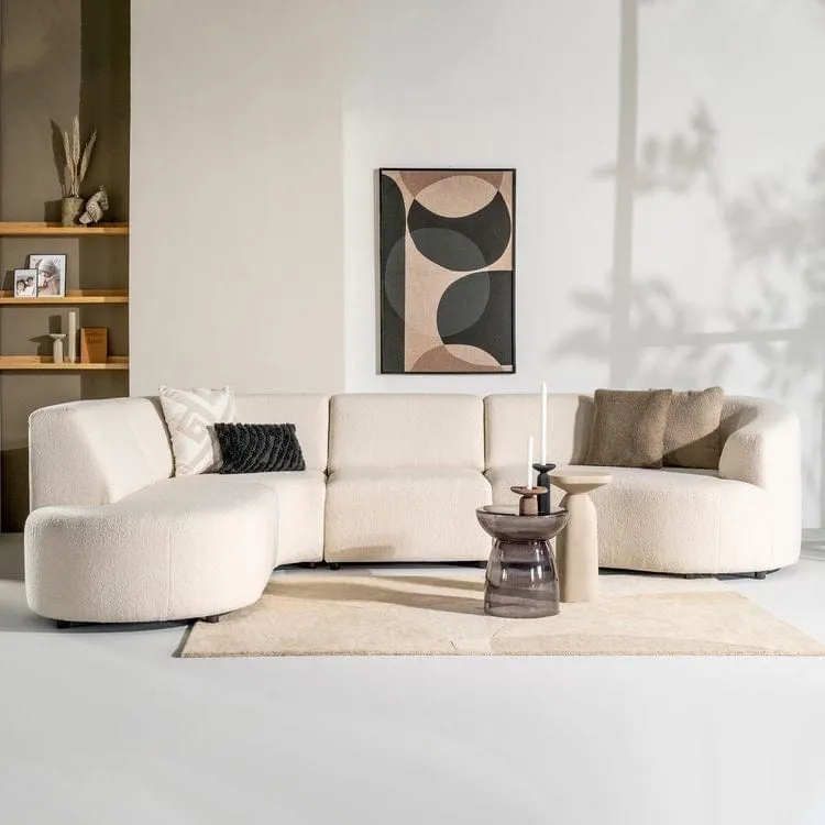 Ark Sectional Boucle Sofa