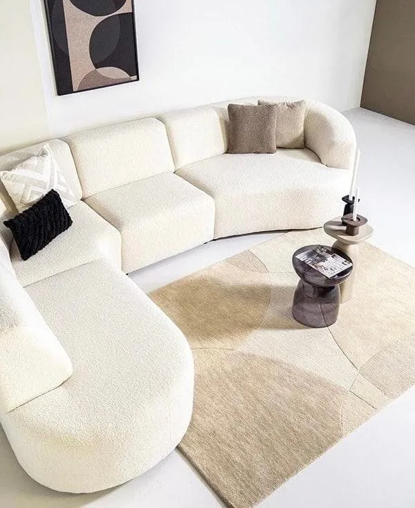 Ark Sectional Boucle Sofa