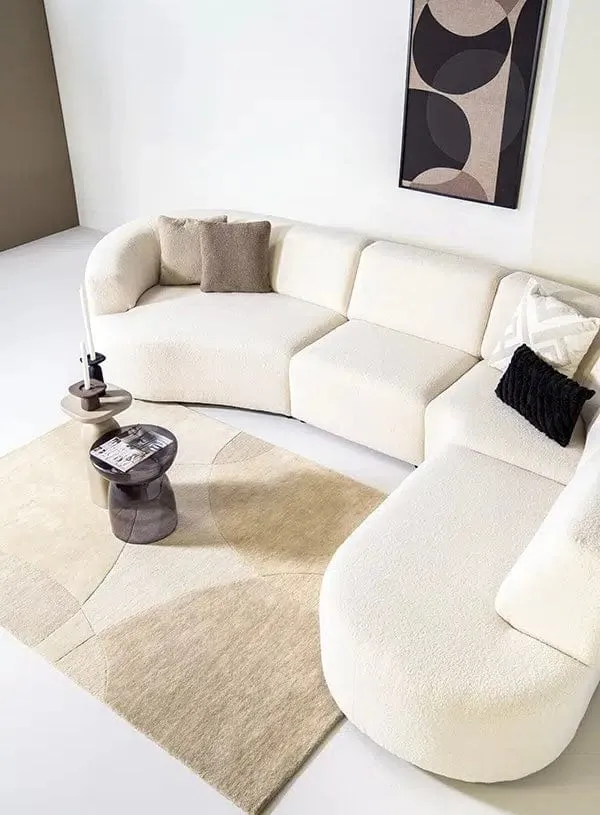 Ark Sectional Boucle Sofa