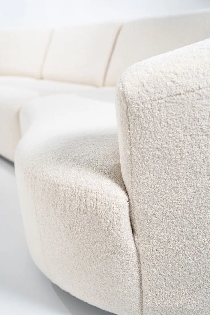 Ark Sectional Boucle Sofa