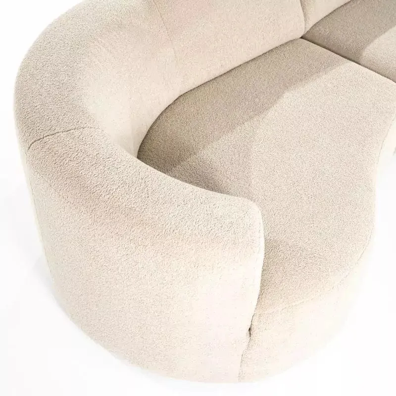 Ark Sectional Boucle Sofa