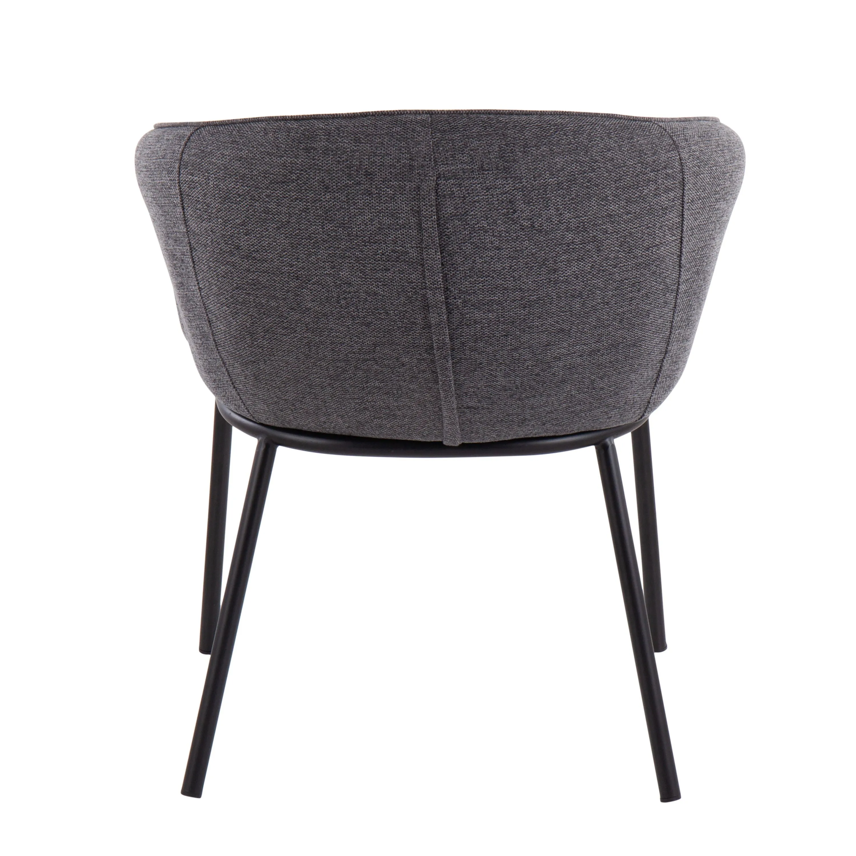 Ashland - Contemporary Chair - Black / Charcoal by Couch.com