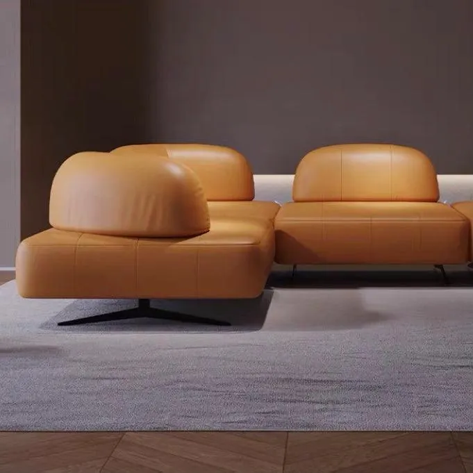 Auora Sectional Designer Leather Sofa