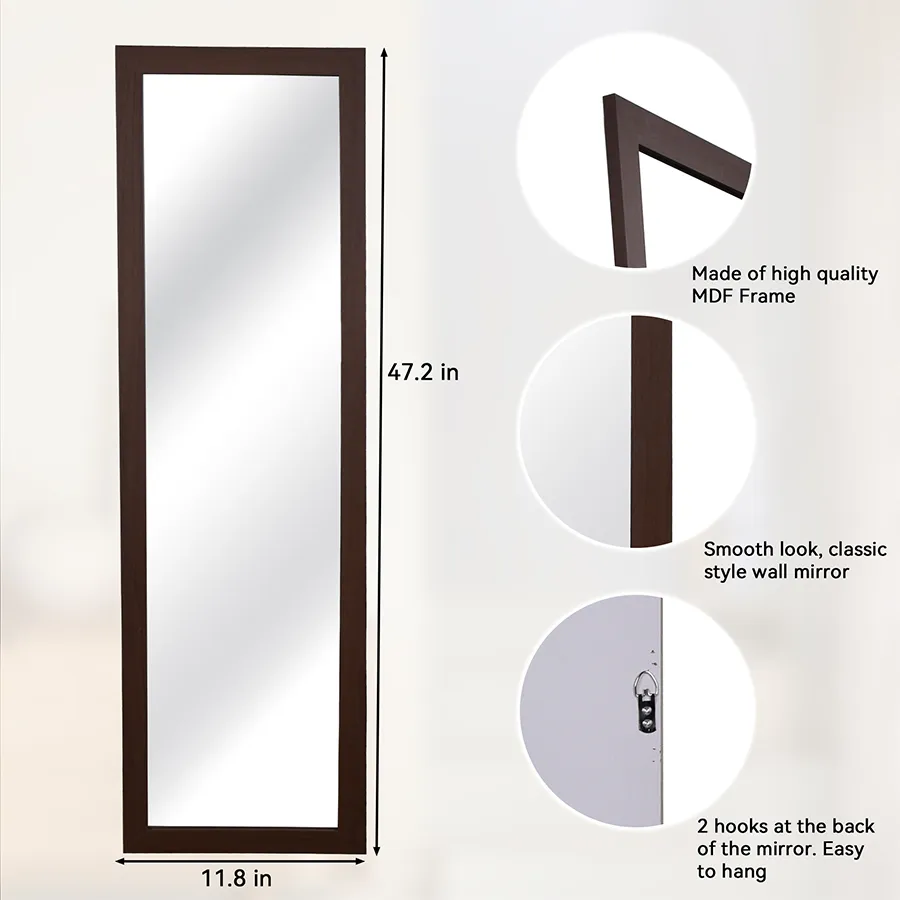 Basic Mirror 30x120 cm