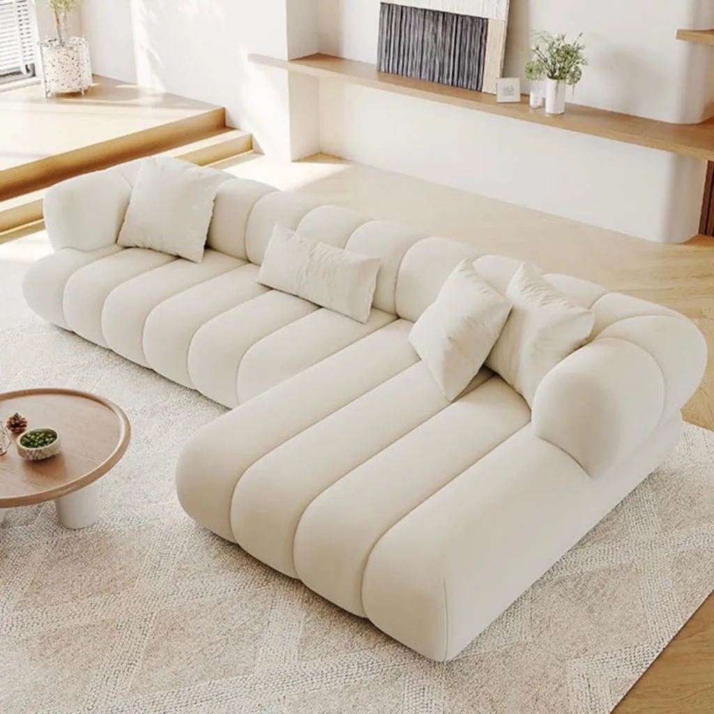 Benji Boucle Sectional Sofa