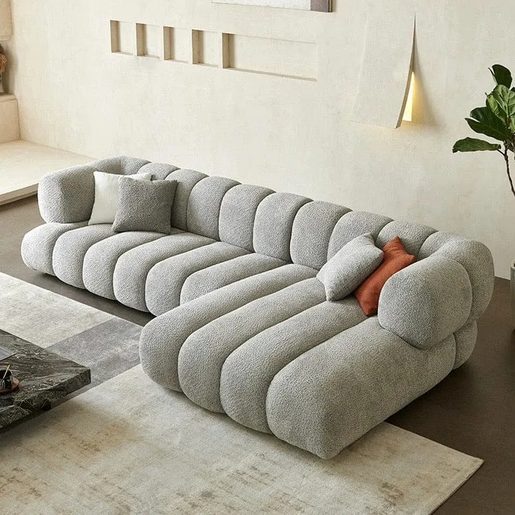 Benji Boucle Sectional Sofa