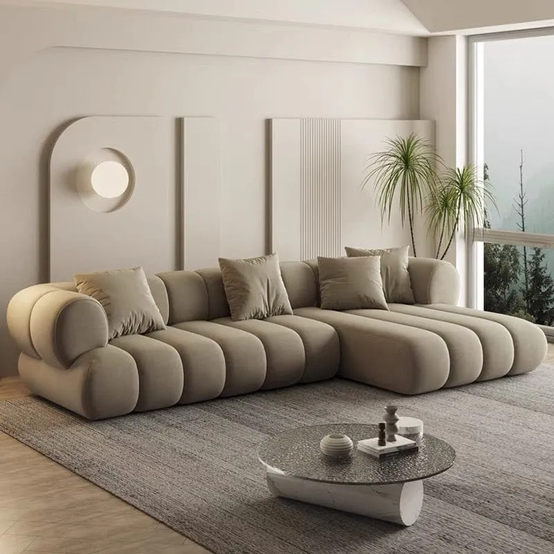 Benji Boucle Sectional Sofa