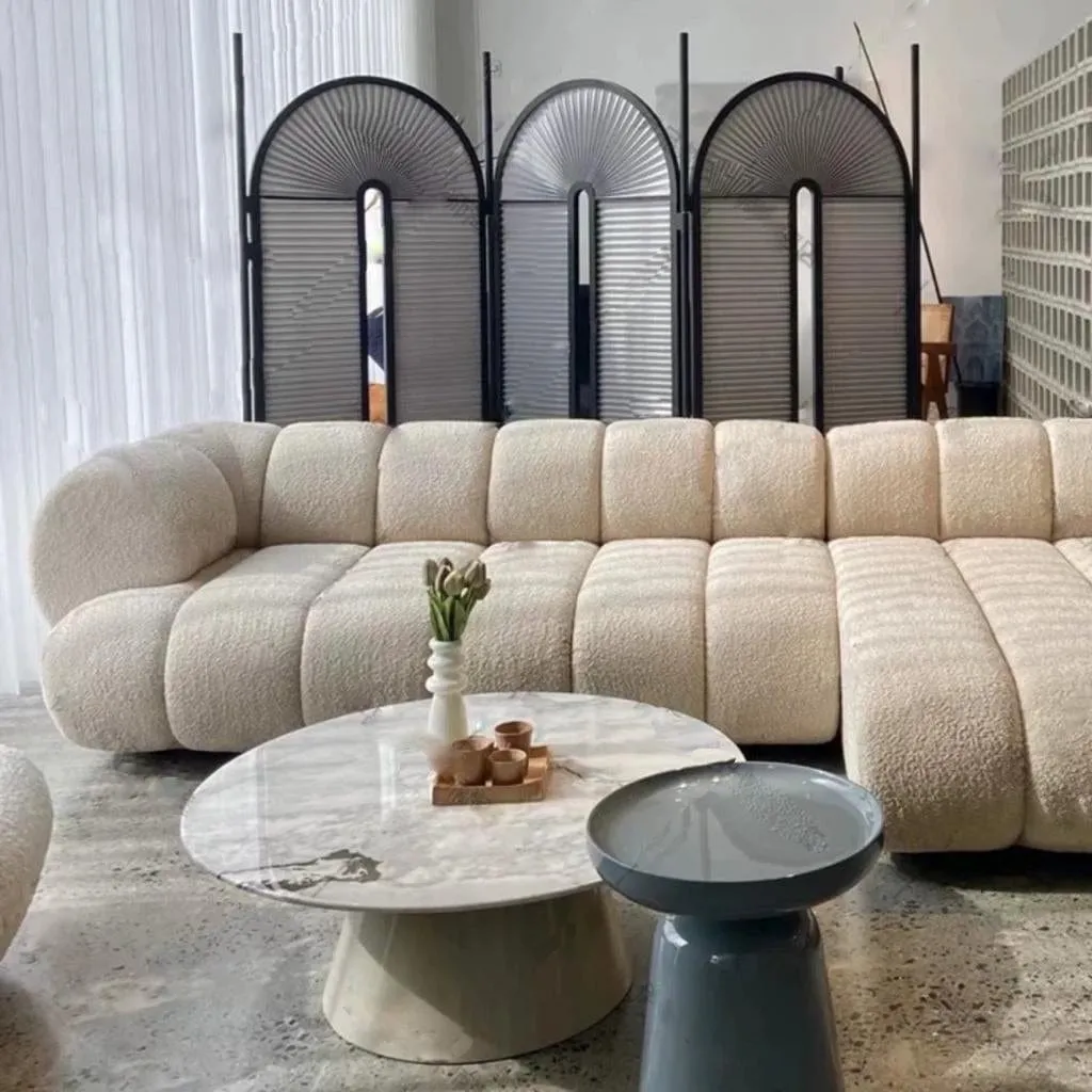 Benji Boucle Sectional Sofa