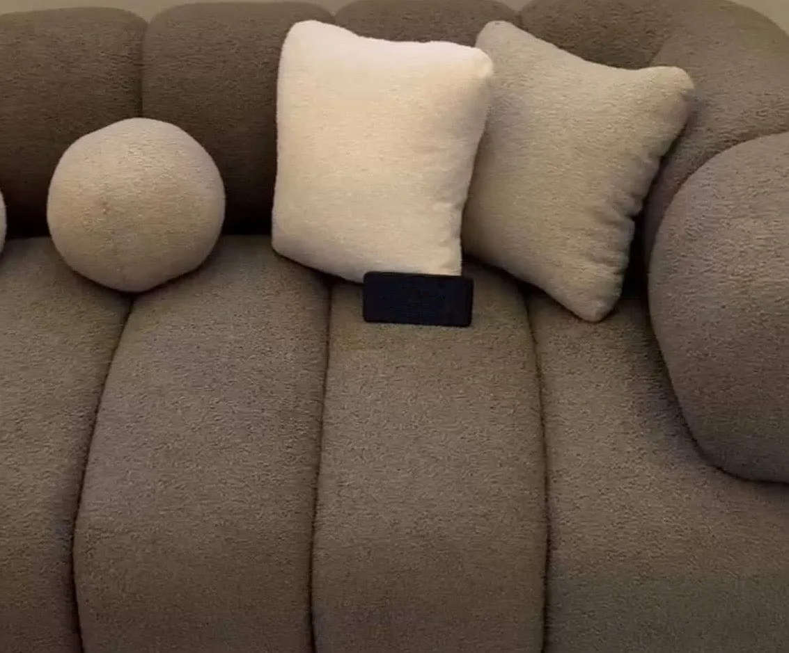 Benji Boucle Sectional Sofa