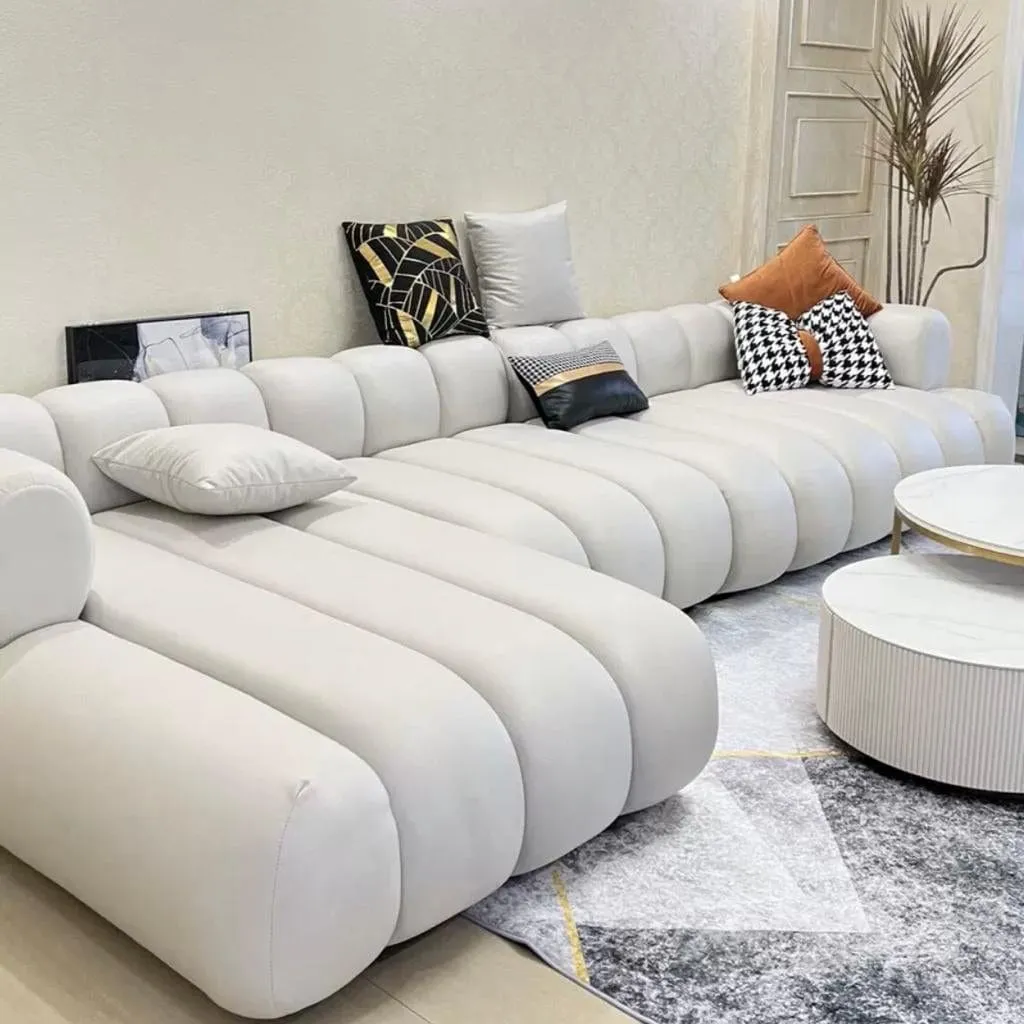 Benji Boucle Sectional Sofa