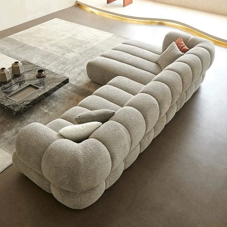 Benji Boucle Sectional Sofa