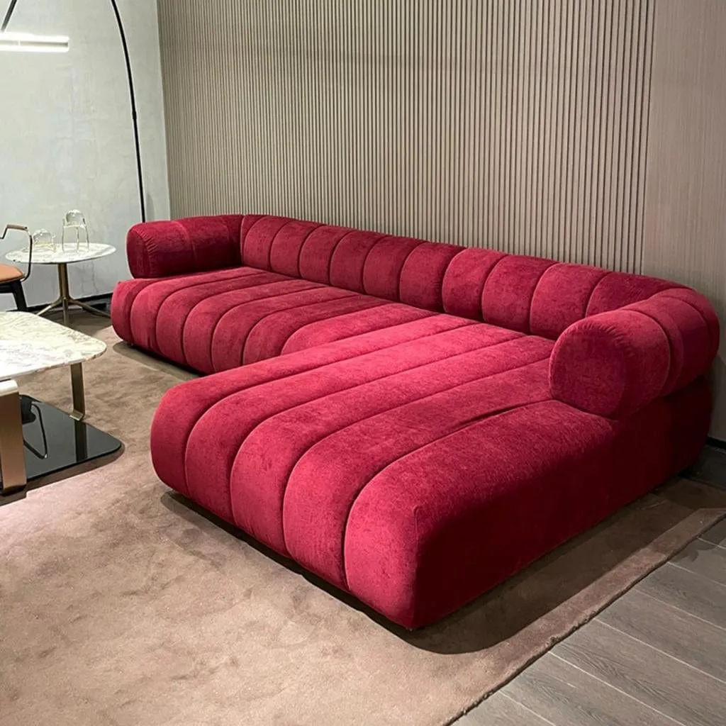 Benji Boucle Sectional Sofa