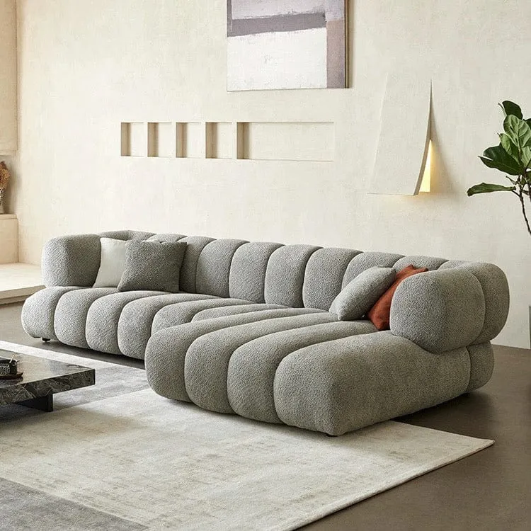 Benji Boucle Sectional Sofa
