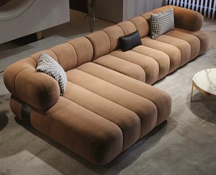Benji Boucle Sectional Sofa