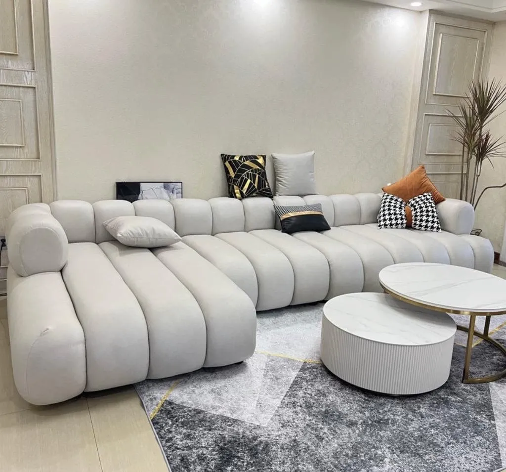 Benji Boucle Sectional Sofa