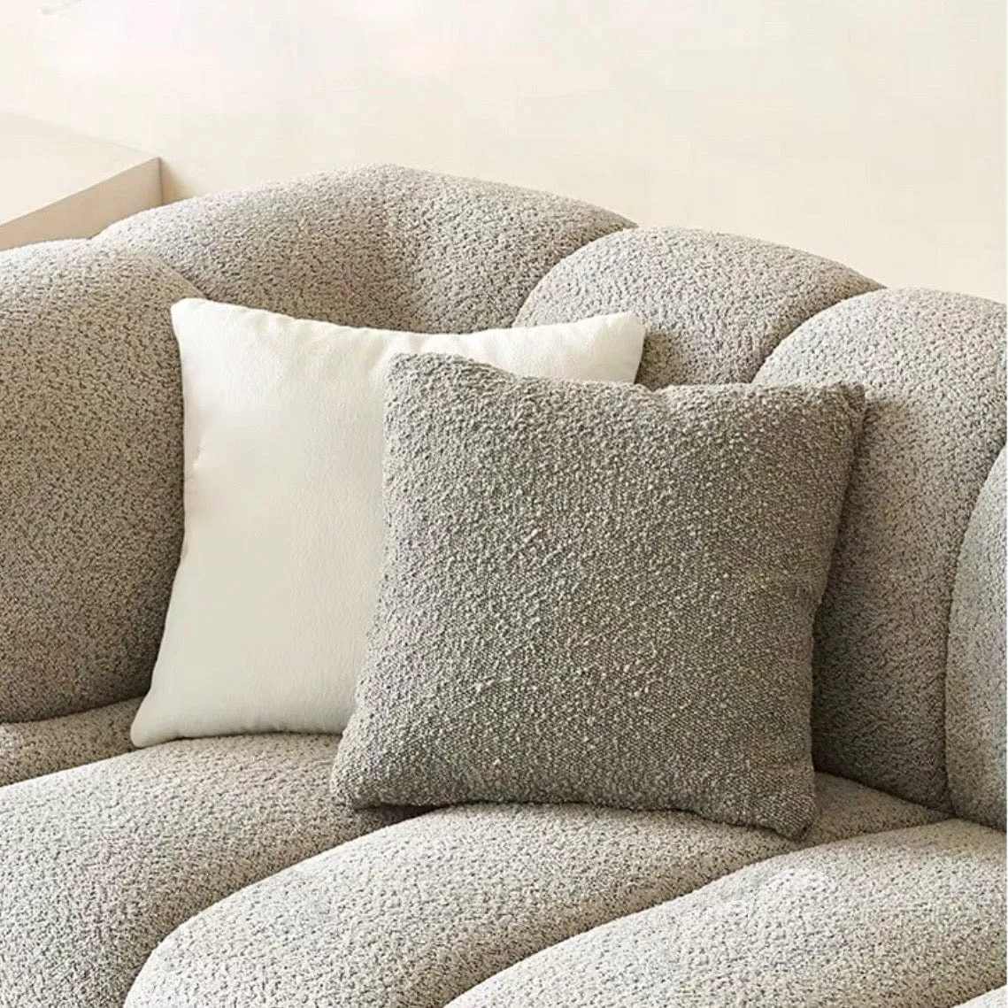 Benji Boucle Sectional Sofa