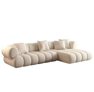 Benji Boucle Sectional Sofa