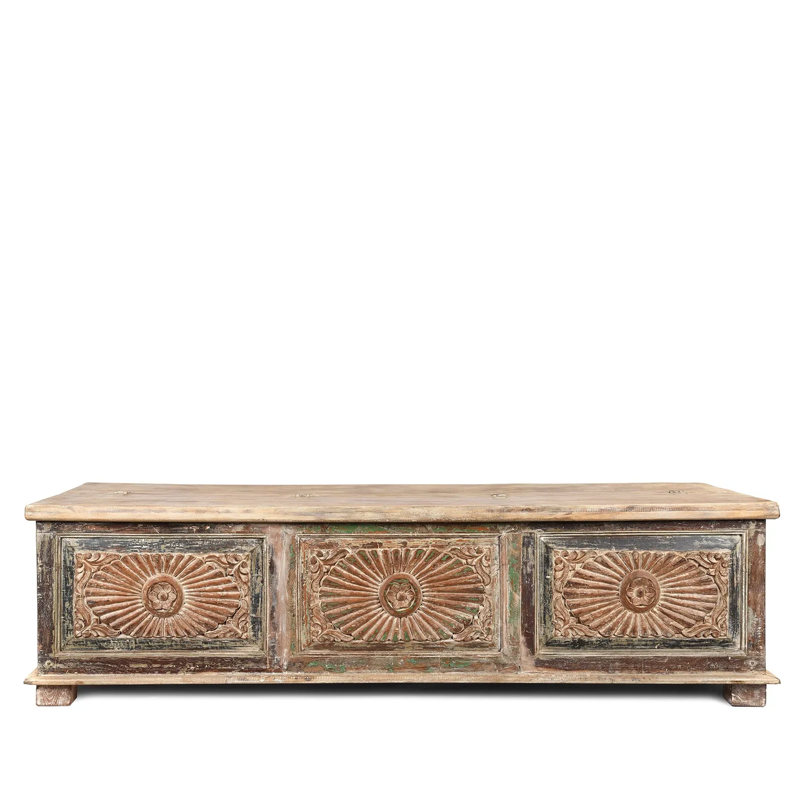 Blanket Chest Made from Reclaimed Teak
