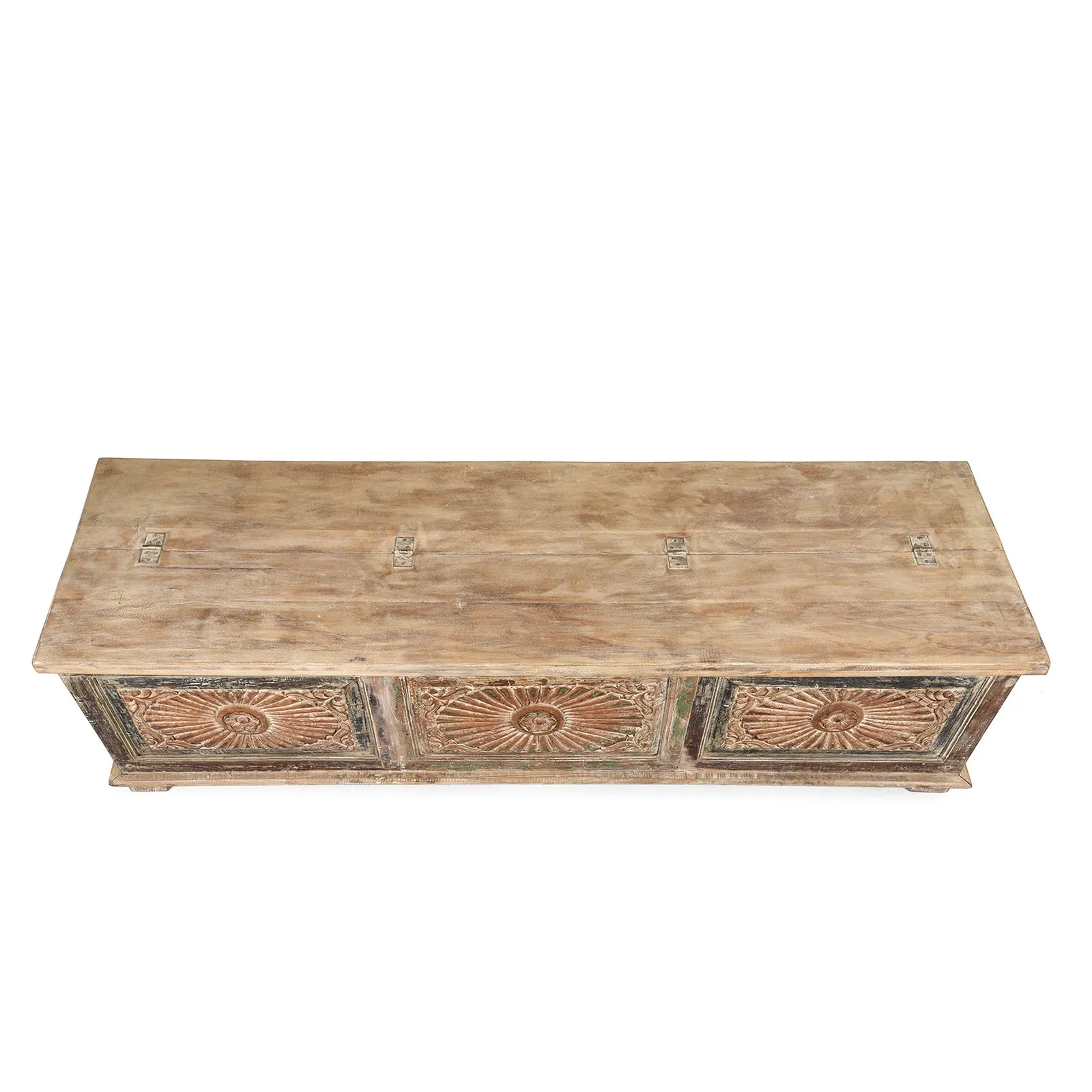 Blanket Chest Made from Reclaimed Teak