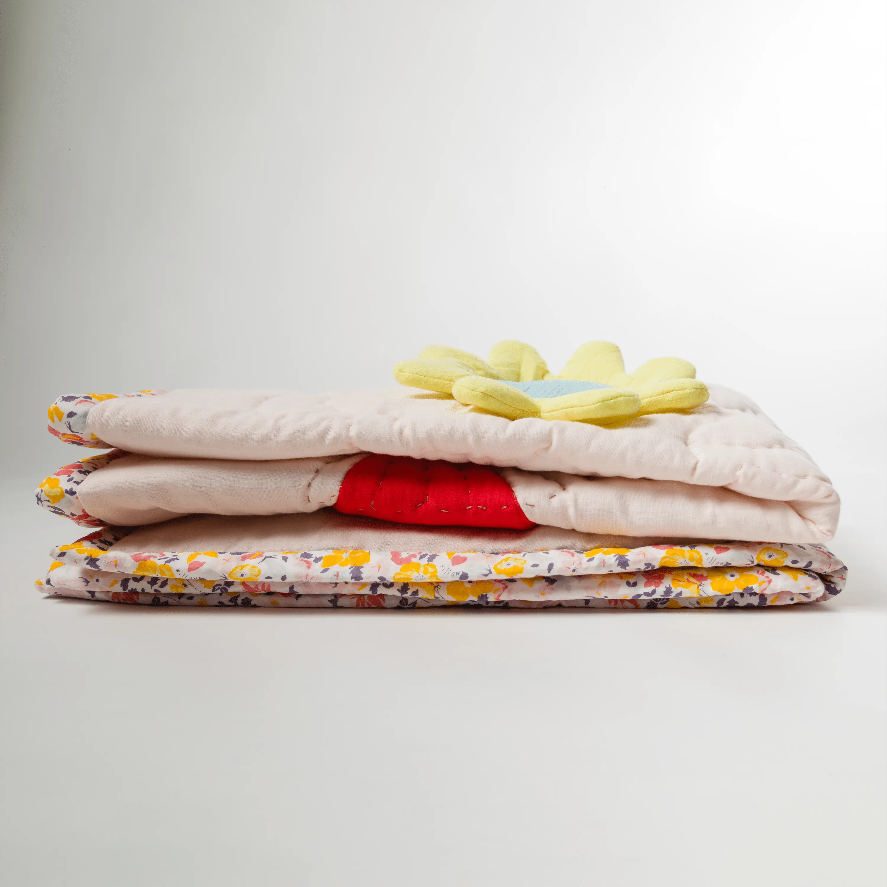 Bloom Your Own way Muslin Handmade Baby Quilt