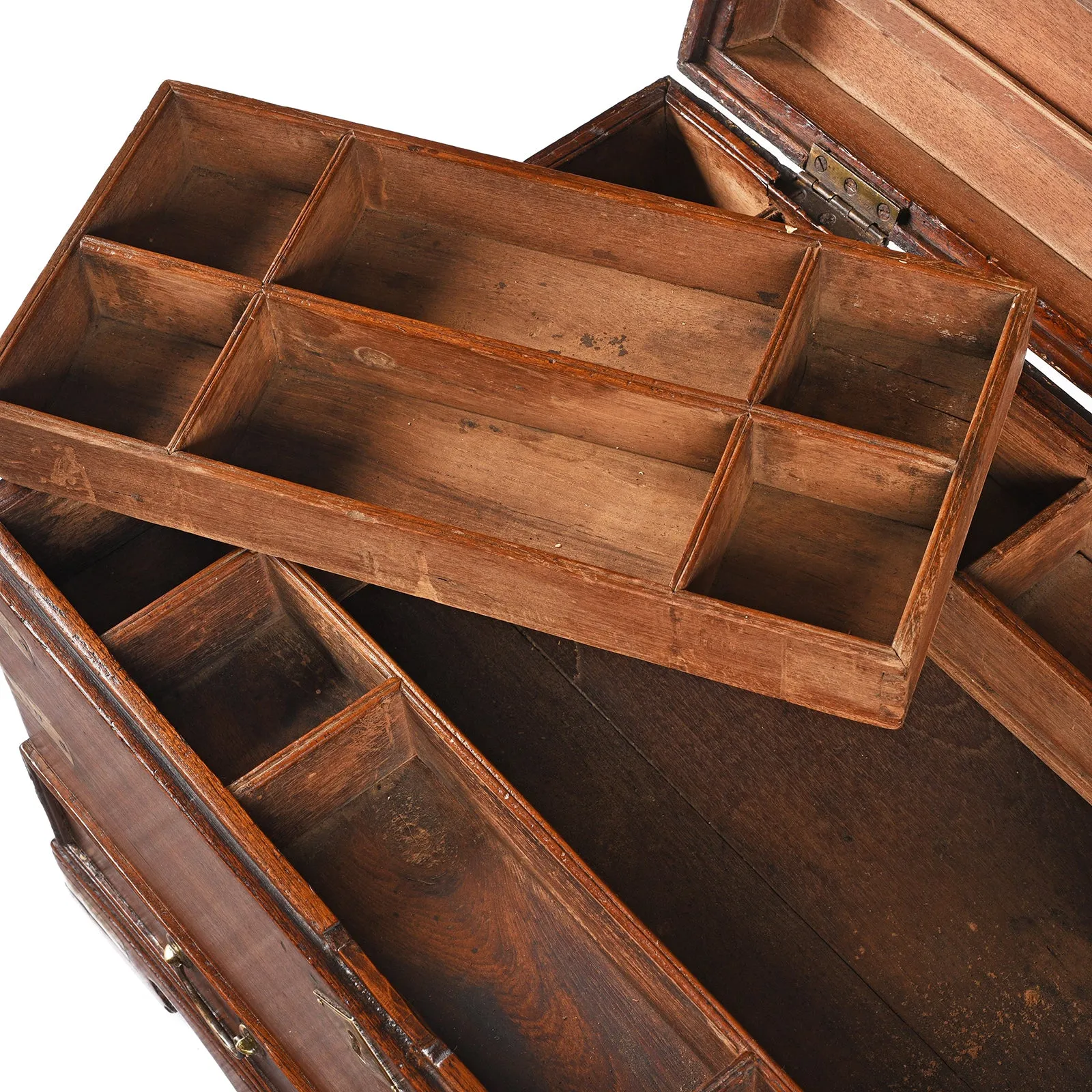 Brass Bound Military Chest From Kutch -19th Century