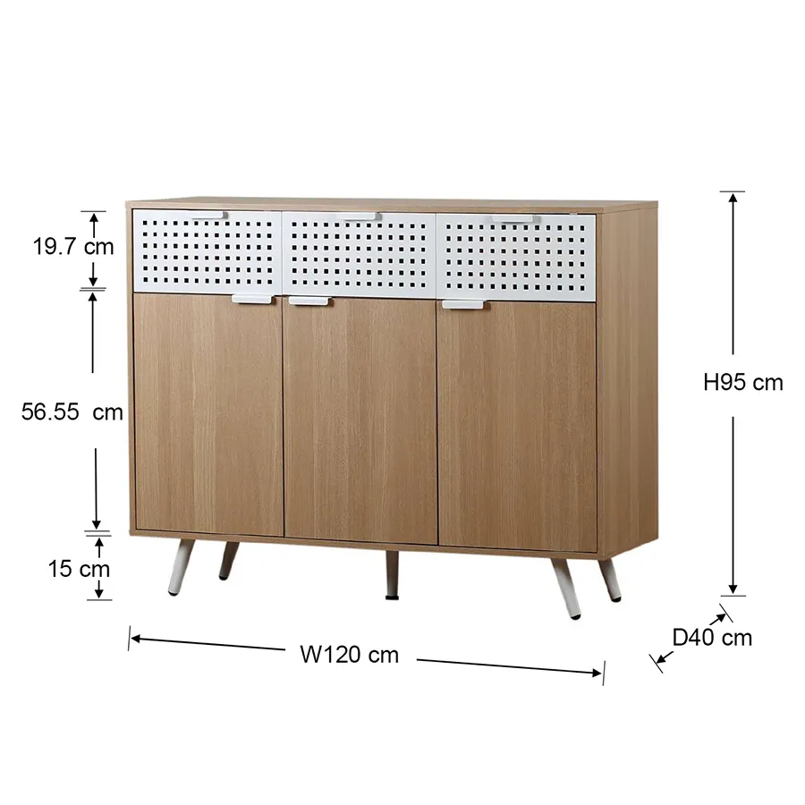 Brody 120 cm Buffet Cabinet