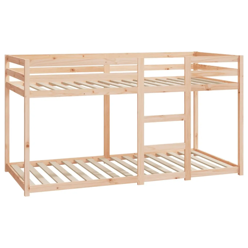 Bunk Bed 90x200 cm Solid Wood Pine
