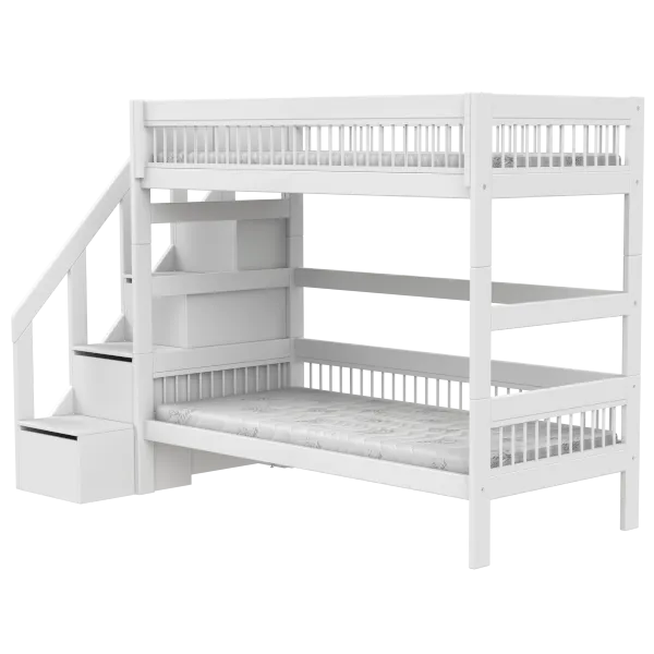 Bunk bed with stepladder 90x200 cm - Breeze