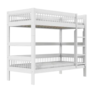 Bunk bed with straight ladder 90x200 cm - Breeze
